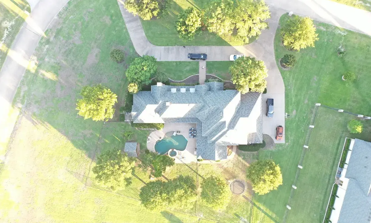 New shingle roof installation on a home in St. George